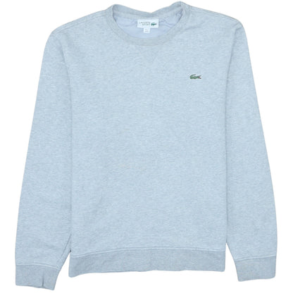 Mens UK Size M Lacoste Grey Pullover Sweatshirt