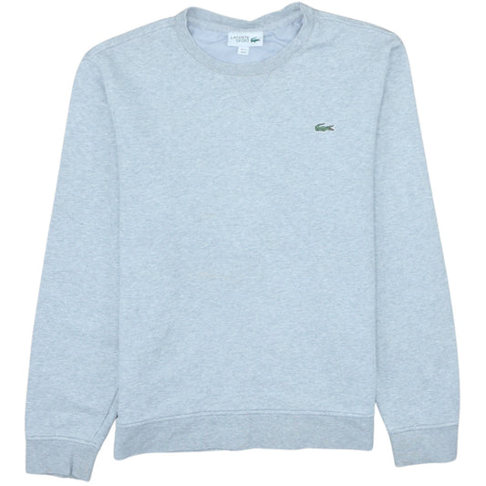 Mens UK Size M Lacoste Grey Pullover Sweatshirt