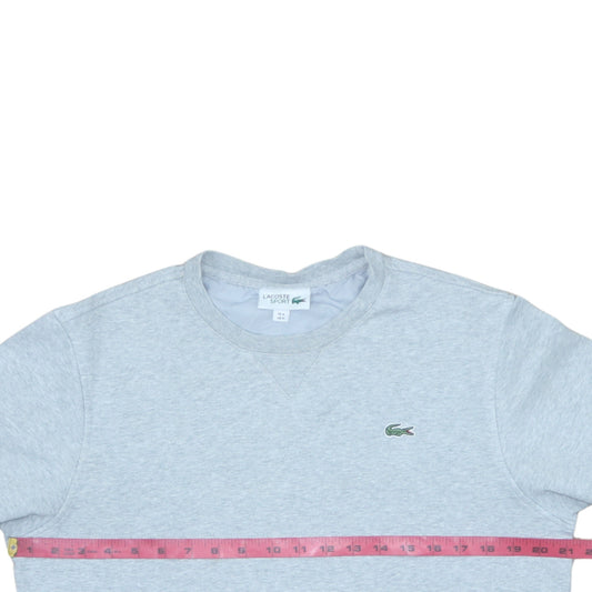Mens UK Size M Lacoste Grey Pullover Sweatshirt