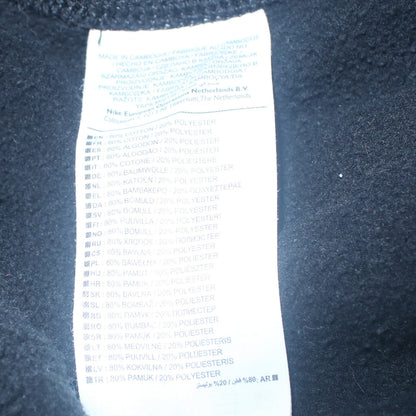 Nike Men's Black Fleece Jogger Trousers L Regular Fit