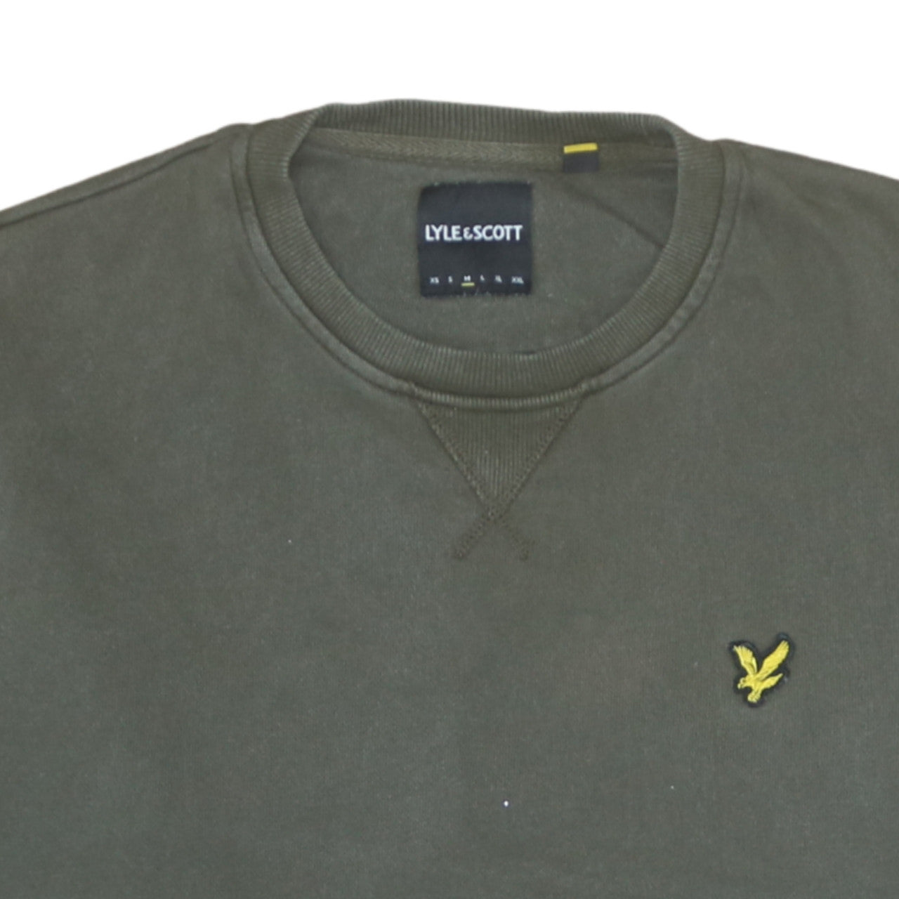 Mens UK Size L Lyle & Scott Green Pullover Sweatshirt