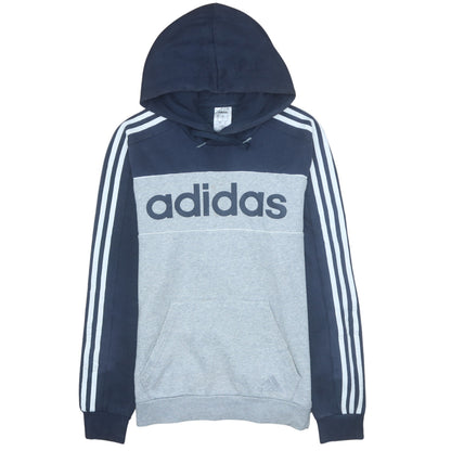 Mens UK Size S adidas Grey Pullover Hoodie