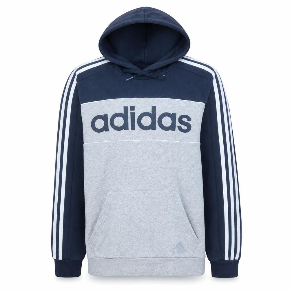 Mens UK Size S adidas Grey Pullover Hoodie
