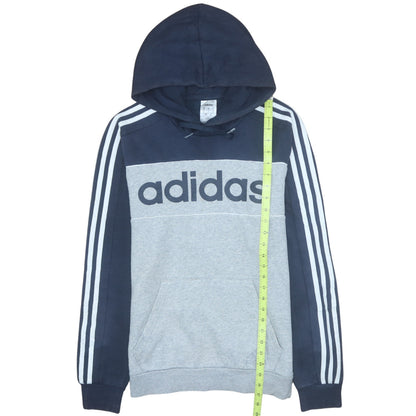 Mens UK Size S adidas Grey Pullover Hoodie
