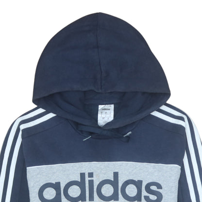 Mens UK Size S adidas Grey Pullover Hoodie