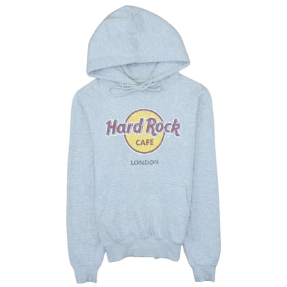 Womens UK Size S Hard Rock Cafe Grey Pullover Hoodie