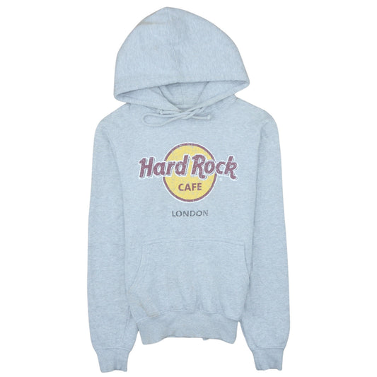 Womens UK Size S Hard Rock Cafe Grey Pullover Hoodie