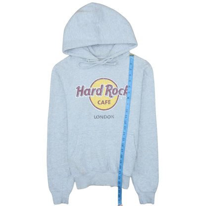 Womens UK Size S Hard Rock Cafe Grey Pullover Hoodie