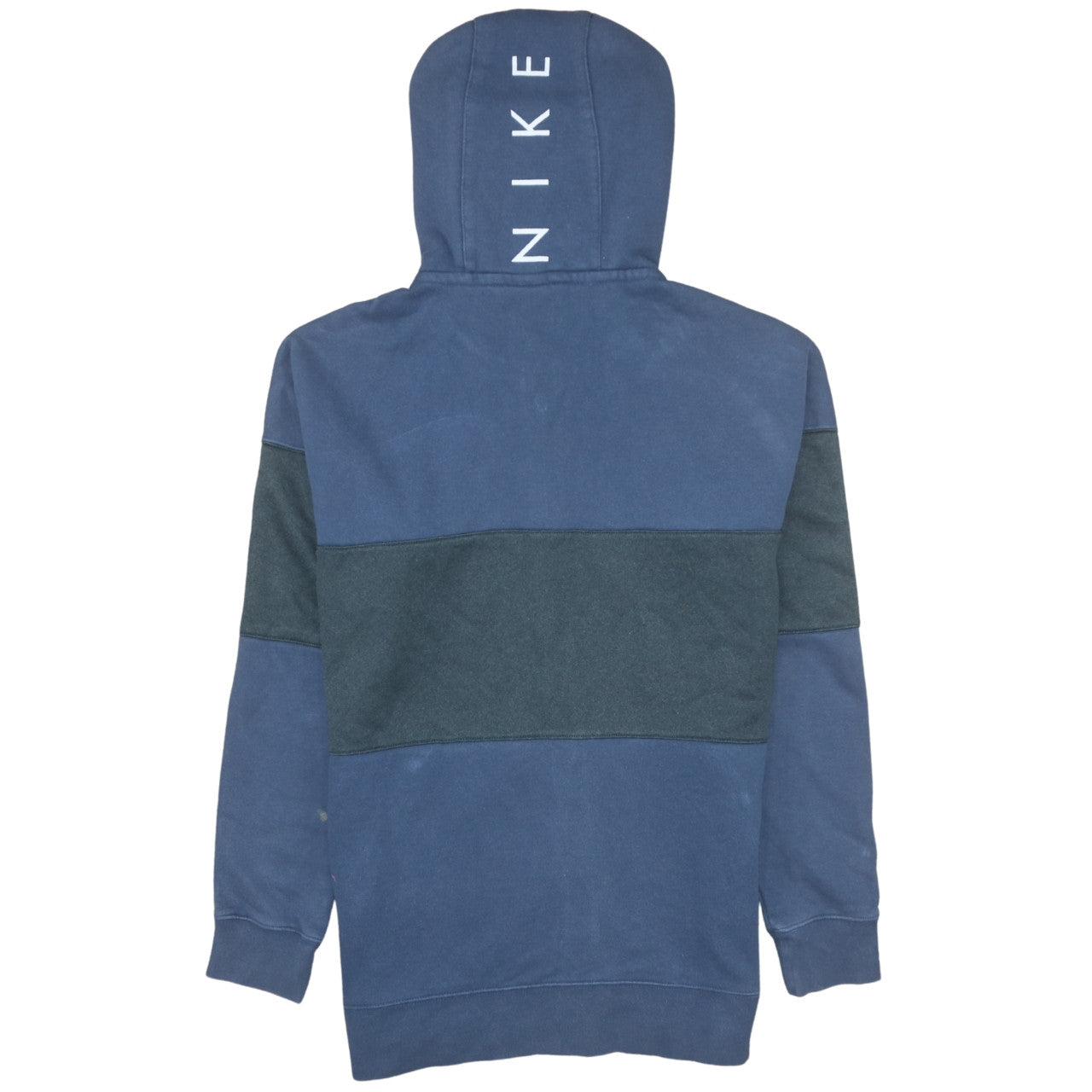 Mens UK Size M Nike Blue Full Zip Hoodie