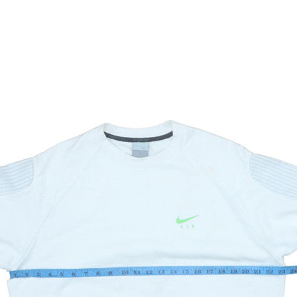 Mens UK Size M Nike White Pullover Sweatshirt