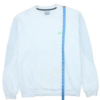 Mens UK Size M Nike White Pullover Sweatshirt