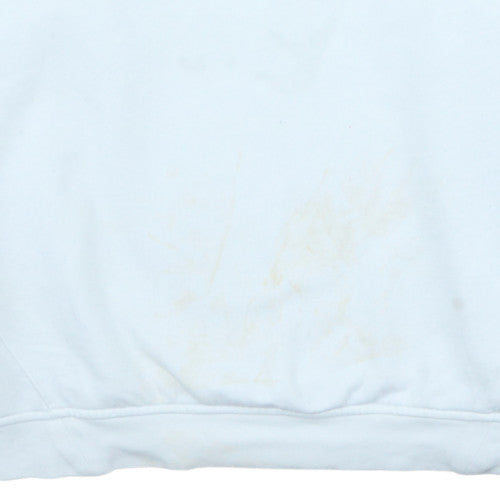 Mens UK Size M Nike White Pullover Sweatshirt