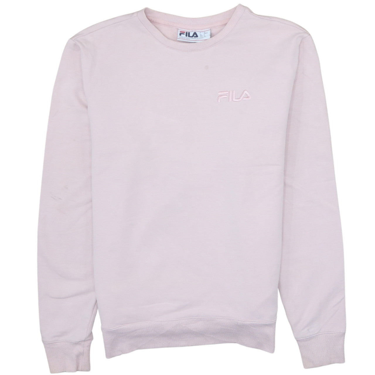 Mens UK Size S FILA Pink Pullover Sweatshirt