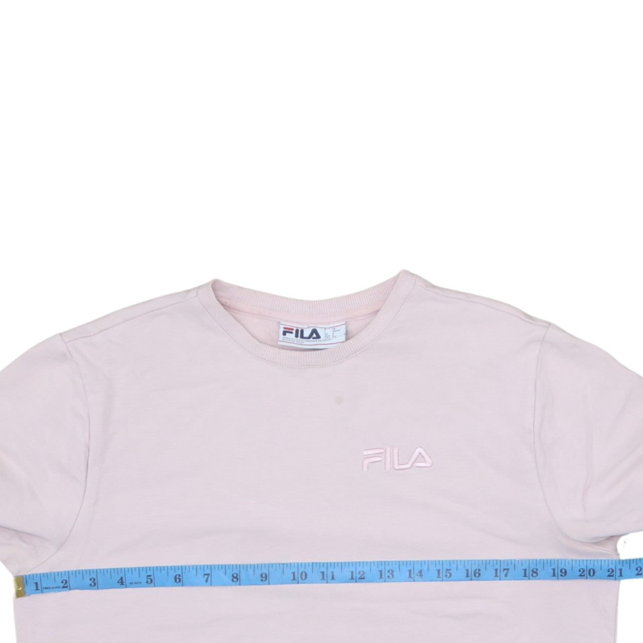 Mens UK Size S FILA Pink Pullover Sweatshirt