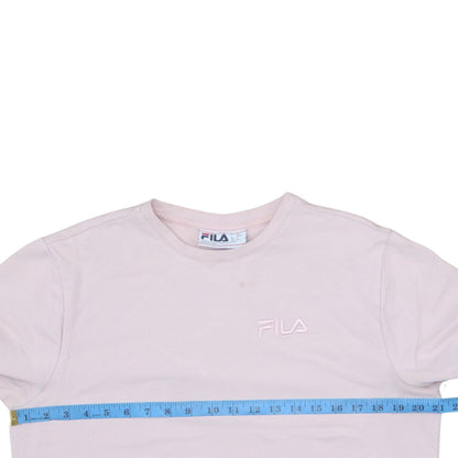Mens UK Size S FILA Pink Pullover Sweatshirt