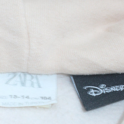 Girls UK Size 13-14 Years Zara Beige Pullover Hoodie