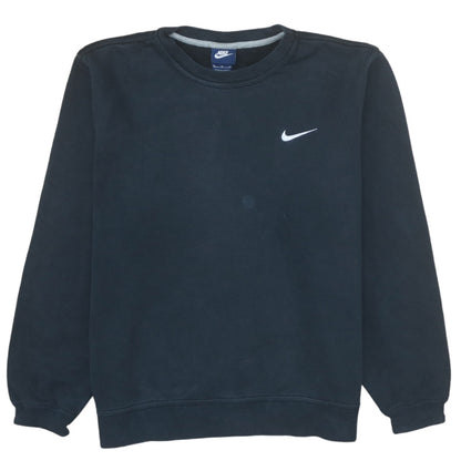 Mens UK Size M Nike Black Pullover Sweatshirt