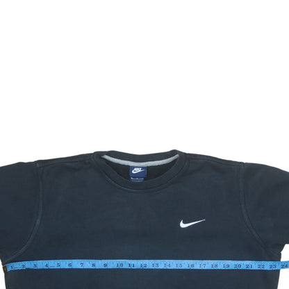 Mens UK Size M Nike Black Pullover Sweatshirt