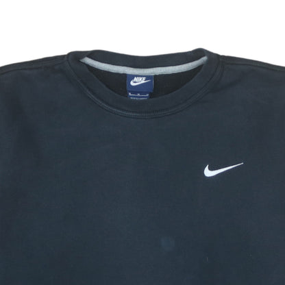 Mens UK Size M Nike Black Pullover Sweatshirt
