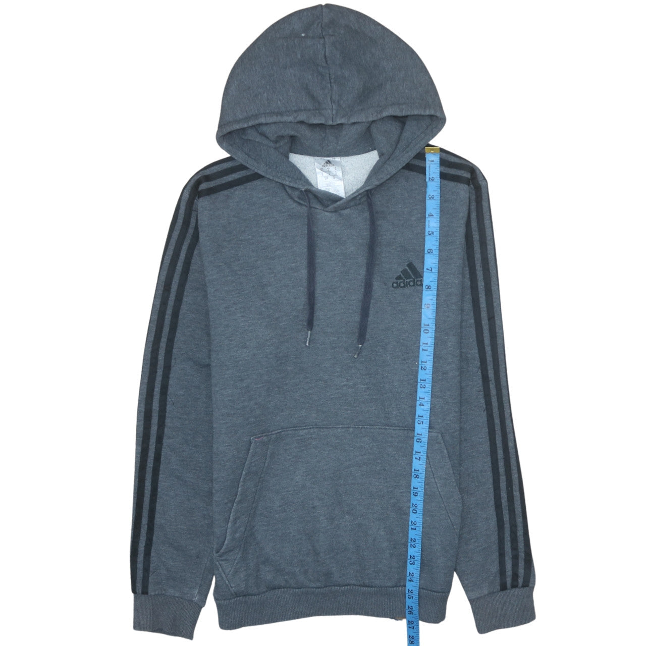 Mens UK Size S adidas Grey Pullover Hoodie