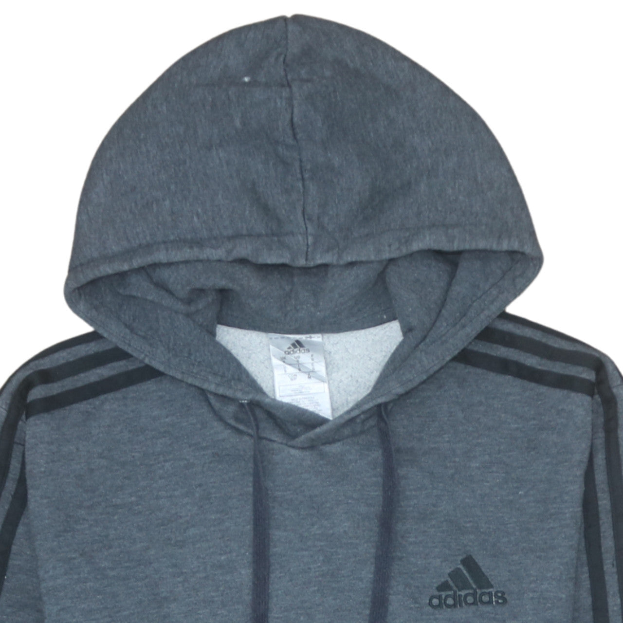 Mens UK Size S adidas Grey Pullover Hoodie
