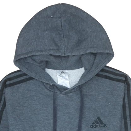 Mens UK Size S adidas Grey Pullover Hoodie