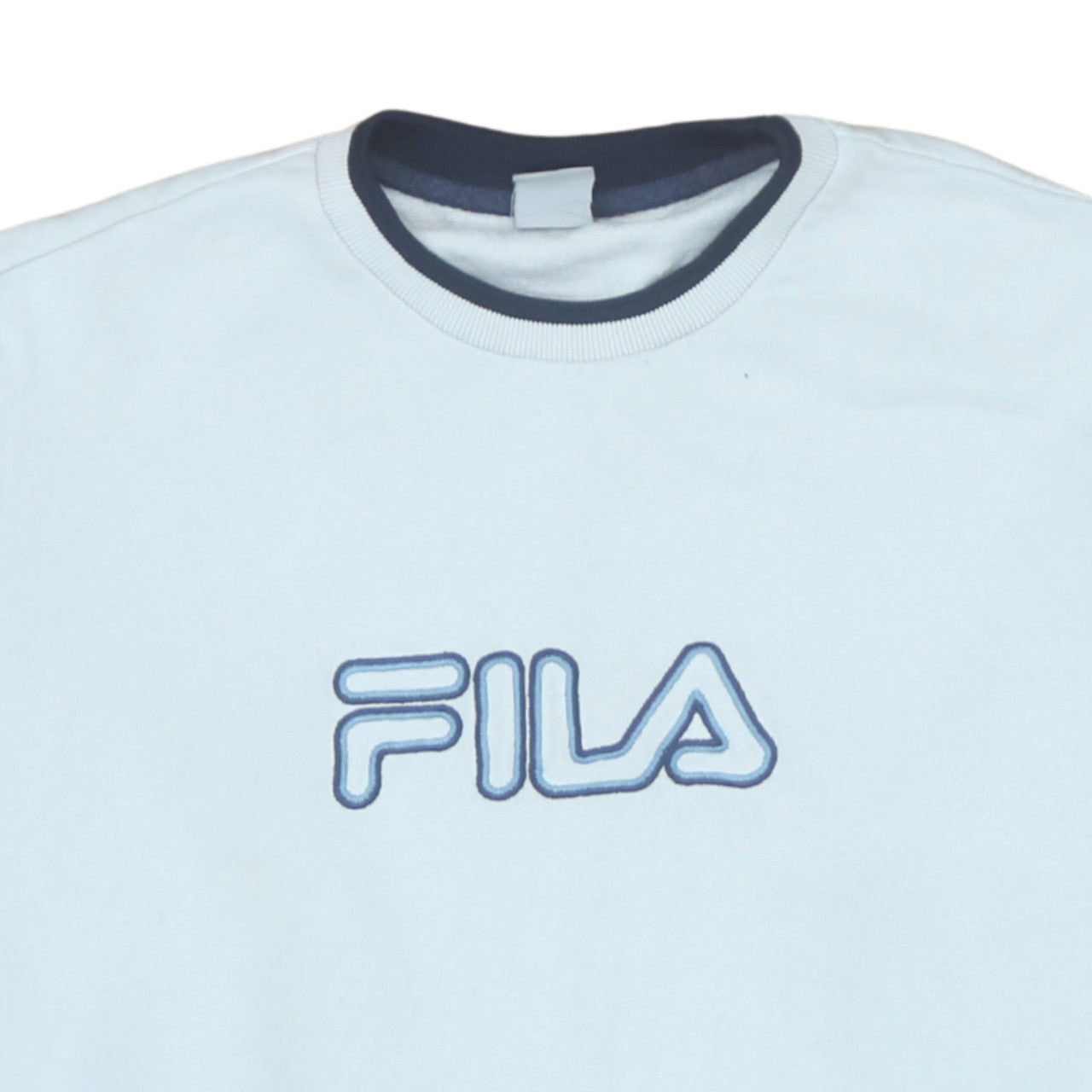 Mens UK Size M FILA White Pullover Sweatshirt