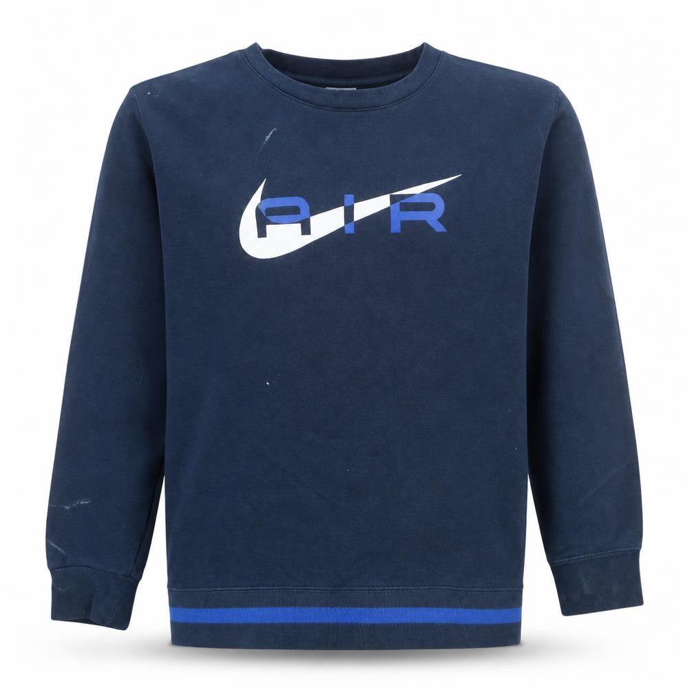 Mens UK Size L Nike Blue Pullover Sweatshirt