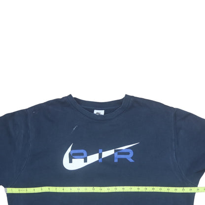 Mens UK Size L Nike Blue Pullover Sweatshirt