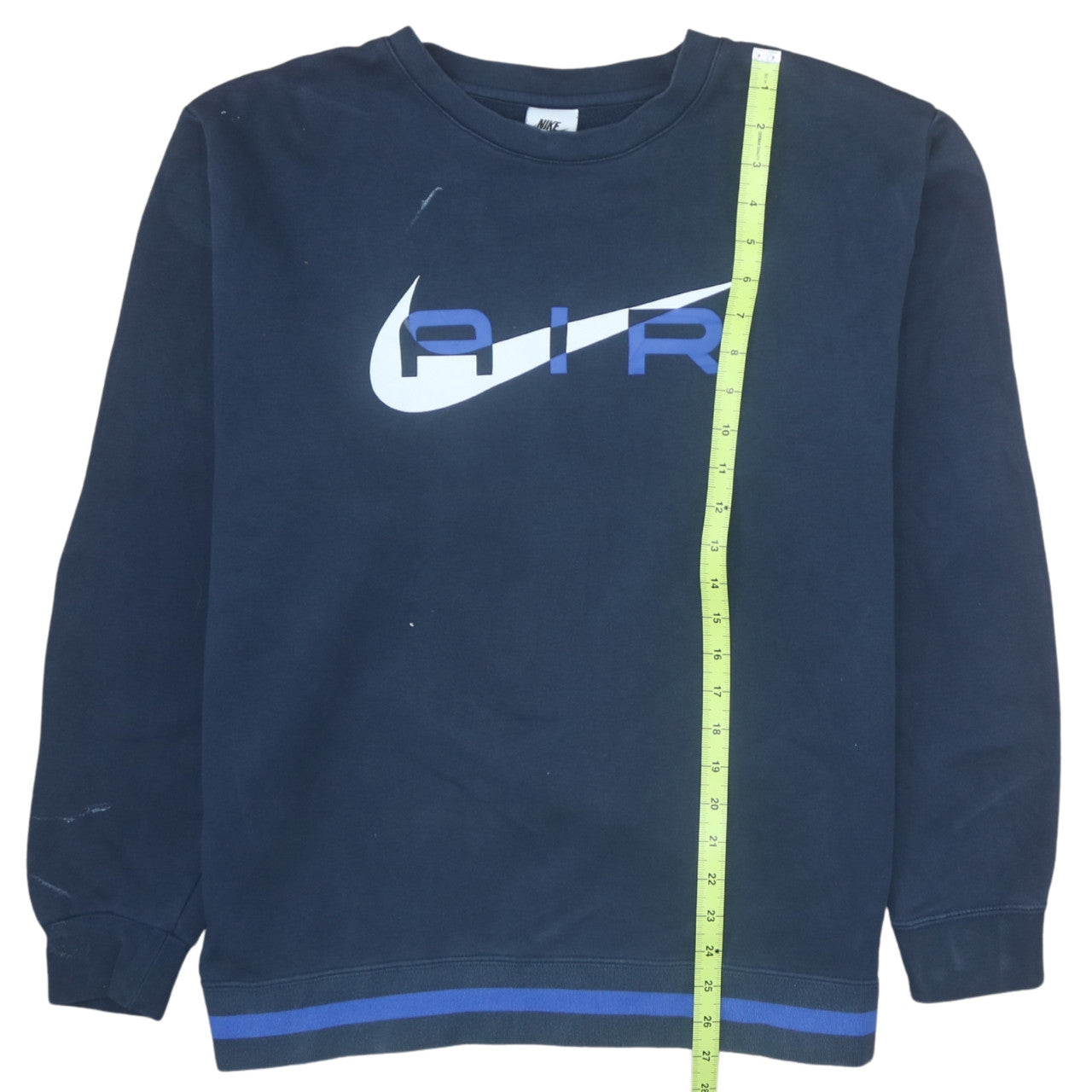 Mens UK Size L Nike Blue Pullover Sweatshirt