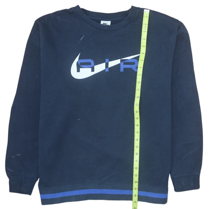Mens UK Size L Nike Blue Pullover Sweatshirt