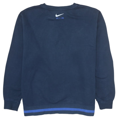 Mens UK Size L Nike Blue Pullover Sweatshirt