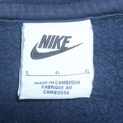 Mens UK Size L Nike Blue Pullover Sweatshirt