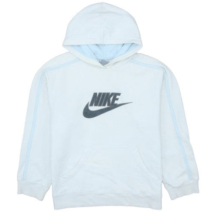 Boys UK Size 14-16 Years Nike White Pullover Hoodie