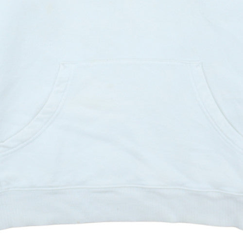 Boys UK Size 14-16 Years Nike White Pullover Hoodie