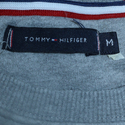 Mens UK Size M Tommy Hilfiger Grey Pullover Sweatshirt