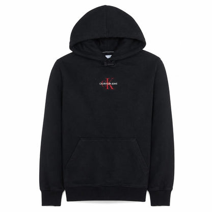 Mens UK Size S Calvin Klein Jeans Black Pullover Hoodie