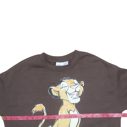Womens UK Size M Disney Brown Pullover Sweatshirt