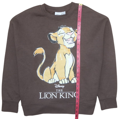 Womens UK Size M Disney Brown Pullover Sweatshirt
