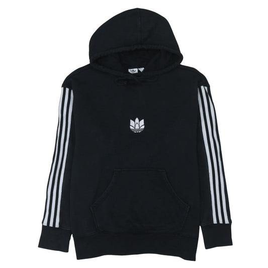 Womens UK Size 10 adidas Black Pullover Hoodie