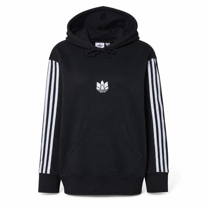 Womens UK Size 10 adidas Black Pullover Hoodie