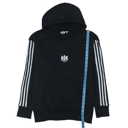 Womens UK Size 10 adidas Black Pullover Hoodie