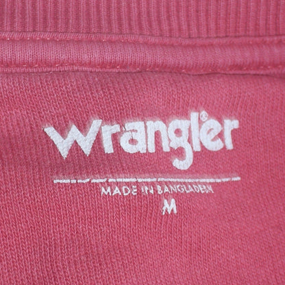 Womens UK Size M Wrangler Pink Pullover Sweatshirt