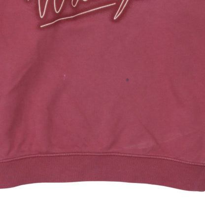 Womens UK Size M Wrangler Pink Pullover Sweatshirt
