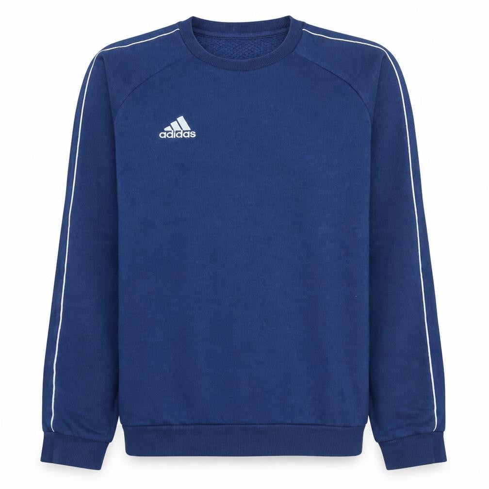Mens UK Size S adidas Blue Pullover Sweatshirt