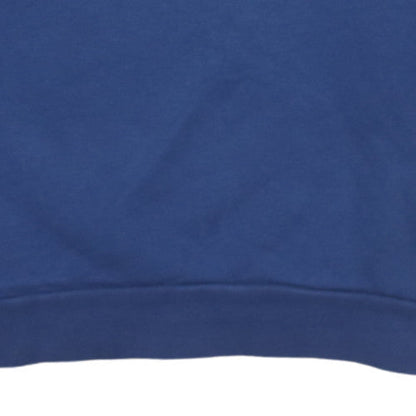 Mens UK Size S adidas Blue Pullover Sweatshirt