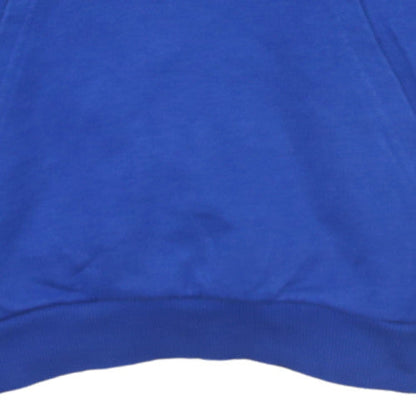 Boys UK Size 11-12 Years adidas Blue Pullover Hoodie