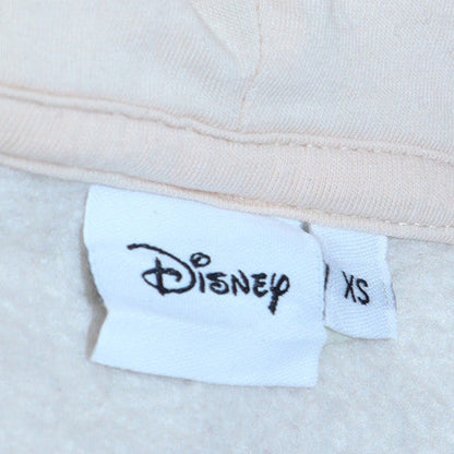 Womens UK Size XS Disney Beige Pullover Hoodie