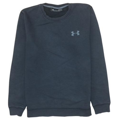 Mens UK Size M Under armour Black Pullover Sweatshirt