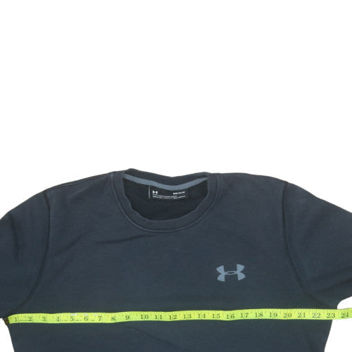 Mens UK Size M Under armour Black Pullover Sweatshirt
